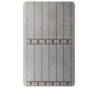 FUNOMOCYA Placa de Almacenamiento de Frases Semilla de Acero Inoxidable Resistente al Agua Fuego 24 Palabras Grabadas Precisión Superficie Antiarañazos Tamaño Compacto para Uso en