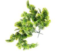 FUNOMOCYA Planta Colgante Artificial Monstera 2 Piezas Enredadera de Plástico Verde Accesorio de Decoración para Interiores y Exteriores Adecuado para Hogar Balcón y Oficina