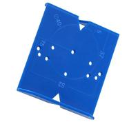 FUNOMOCYA Plantillas para trabajar la madera, herramienta de posicionamiento de taladro, control de posición y centrado, bisagras ocultas de 35 mm y 40 mm para puertas de armario
