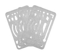 FUNOMOCYA Protector De Borrado De Acero Inoxidable 3 Piezas Portátil Duradero Herramienta Dibujo Técnico para Artistas y Profesionales