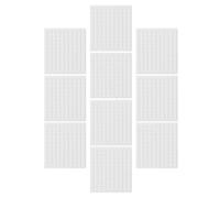 FUNOMOCYA Puntos Adhesivos de Montaje Transparentes Redondos de Doble Cara 10 MM X 05 MM 1000 Unidades Masilla Removible sin Rastro para Manualidades Pósteres y Decoración de Festivales