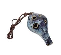 FUNOMOCYA Rebabas Instrumento Portátil para Principiantes Sonido Maravilloso Ocarina de Cerámica de 6 Agujeros Color Aleatorio Adecuado para Aprendizaje Musical