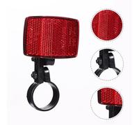 FUNOMOCYA Reflectores para Bicicleta de Montaña 2 Piezas Rojos Reflectores de Radios para Seguridad Vial Nocturna Accesorios Prácticos para Ciclismo al Aire Libre