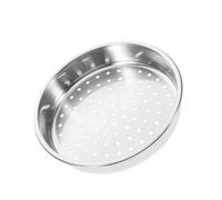 FUNOMOCYA Rejilla Vaporera de Acero Inoxidable Gran Orificio, Superficie Lisa y Antiadherente para Cocinar Verduras y Mariscos al Vapor en Preparación Saludable