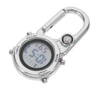 FUNOMOCYA Reloj Deportivo para Exteriores con Mosquetón Reloj Digital De Pulsera con Clip para Escalada Resistente Al Agua Ideal para Deportes Al Aire Libre También Disponible En Color