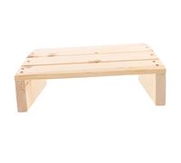 FUNOMOCYA Reposapiés de Madera Pequeño Inclinable para Oficina Diseño Ergonómico Reposapiés Portátil para Trabajar Escritorio Durante Todo el