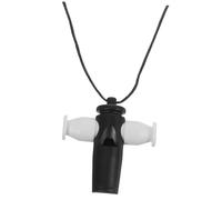 FUNOMOCYA Samba Whistle Abs Para Método De Enseñanza Orff Silbato Musical Para Adultos y Negro