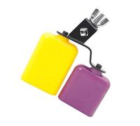 FUNOMOCYA Set Cencerro Bangzi Perculator Accesorios Para Alto Bajo Tambor De Bloque Instrumento De Percusión Tambor De Bloque Campana De Vaca Bloque De Percusión Bloque De Mermelada De