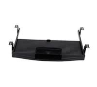 FUNOMOCYA Soporte para Teclado Ajustable con Cajón Oculto bajo Escritorio Bandeja de Almacenamiento Práctica para Oficina Diseño sin Perforaciones con Estructura para Organizar Espacio Mesa