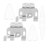 FUNOMOCYA Soportes para Persianas Venecianas Enrollador de Cordón, Tornillos Autorroscantes y Anclajes para Pared de Yeso, Juego 5 Piezas Antiviento, Accesorios para Hogar y Oficina