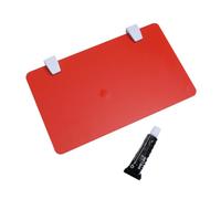 FUNOMOCYA Tablero Divisor Acrílico para Escritorio de Oficina Color Naranja Panel Práctico para Separación Exámenes y Estaciones de Trabajo Fácil Instalación Material Acrílico Premium para