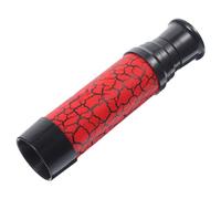 FUNOMOCYA Telescopio Monocular Portátil para Niño y Niña Rojo de Acrílico, Juguete Educativo para Aprender Jugando y Diversión en Casa o Escuela