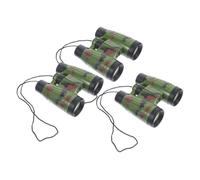 FUNOMOCYA Telescopio para Exteriores 3 Piezas Binoculares de Bolsillo de Abs para Observar Aves Superficie Lisa y Bordes Redondeados Adecuado para Excursiones al Aire Libre