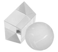 FUNOMOCYA Trofeo de Cristal para Voleibol 4 Pulgadas con Base Trapezoidal Transparente, Premio Conmemorativo para Competición Deportiva, Recuerdo de Victoria para Evento Atlético