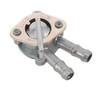 FUNOMOCYA Válvula de Cierre Manual para Combustible Motocicleta Repuesto Generador Doble Salida Resistente para Uso Todoterreno y Control Preciso del Flujo de Gasolina