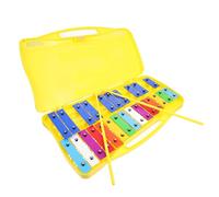 FUNOMOCYA Xilófono Infantil De Percusión Placas De Hierro De Colores Instrumento Musical para Educación Temprana y Desarrollo Sensorial