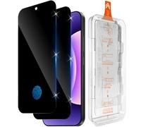 Funrae 2 protectores de pantalla de privacidad para Xiaomi Mi 17 5G para cristal blindado [instalación automática], dureza 9H, antihuellas dactilares, sin burbujas, resistente a los arañazos, cristal
