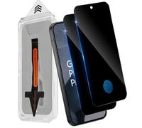 Funrae 2 protectores de pantalla para Google Pixel 11 Pro/10 Pro/11 | [Instalación automática] 0 polvo y burbujas, dureza 9H, irrompible, resistente a los arañazos, pantalla de privacidad