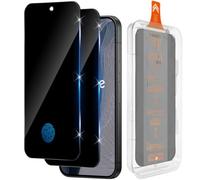 Funrae Protector de pantalla de privacidad para Google Pixel 11 Pro/Pixel 10 Pro para cristal blindado, 9H resistente a los arañazos, protección lateral de 28°, sin burbujas [instalación automática