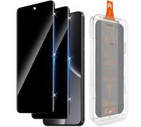 Funrae Protector de pantalla para Xiaomi 15 Ultra 5G | 2 láminas protectoras de privacidad, 9H resistente a los arañazos, 0,33 mm, ultrafina, antiespía, 0 polvo y burbujas