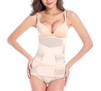 Funria - Cinturón de recuperación de apoyo postparto 3 en 1 para el abdomen, cintura para pelvis, moldeador de cuerpo y faja postnatal