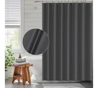 Funria Cortina Baño Impermeable Cortinas Baño EVA Cortinas de Ducha, Anillos de Cortina Incluidos, 180 X 200CM