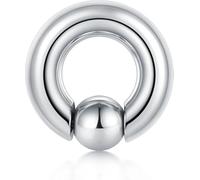Funseedrr Anillos de Cuentas Cautivas Acero Quirúrgico Captive Bead Ring BCR Piercing Joyas (2 2.5 3 4 5 6 8 10mm)