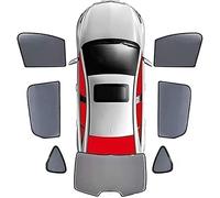 FUNSIE Parasol Coche Lateral para Toyota Corolla 2019-2024, Visera de Ventana Lateral de Coche, Parasol de Parabrisas Delantero Trasero,E/7pcs-wholecar