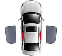 FUNSIE Parasol Ventana Lateral de Coche para Benz GLC Coupe(C253) 2016 2017 2018 2019 2020-2023, Coche Ventanas Laterales Parabrisas Transpirable Protección Solar De Visera,B/2pcs-rear-doors