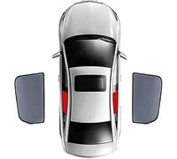 FUNSIE Parasol Ventana Lateral de Coche para Volvo XC70 II 2007 2008 2009 2010 2011 2012 2013-2016, Coche Ventanas Laterales Parabrisas Transpirable Protección Solar De Visera,B/2pcs-rear-doors