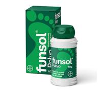Funsol Desodorante para Pies - Polvo 60 g - Reduce el Sudor Excesivo - Elimina el Mal Olor de los Pies - Todo Tipo de Calzado - Zapatos - Deportivas y Calcetines