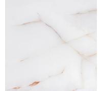 FunStick Suelo Vinilo Autoadhesivo Efecto Marmol Blanco Vinilo Suelo Cocina Autoadhesivo Impermeable Piso Vinilico Adhesivo para Baño Amarillo Rosa 30X30CM 5 Baldosas Adhesivas Cocina Salón Blanco