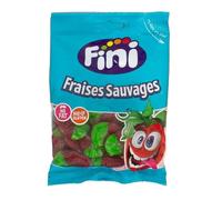 Funtastyc | Gominolas Fini - Golosinas Surtidas | Estuche 12 bolsas de 90 gr | Golosinas y Chuches para Cumpleaños, Navidad, Halloween y Regalos | Golosinas Halal (Fresas Salvajes)