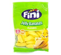 Funtastyc | Gominolas Fini - Golosinas Surtidas | Estuche 12 bolsas de 90 gr | Golosinas y Chuches para Cumpleaños, Navidad, Halloween y Regalos | Golosinas Halal (Plátanos)