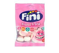 Funtastyc | Gominolas Fini - Golosinas Surtidas | Estuche 12 bolsas de 90 gr | Golosinas y Chuches para Cumpleaños, Navidad, Halloween y Regalos | Golosinas Halal (Besos de Fresa)