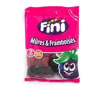 Funtastyc | Gominolas Fini - Golosinas Surtidas | Estuche 12 bolsas de 90 gr | Golosinas y Chuches para Cumpleaños, Navidad, Halloween y Regalos | Golosinas Halal (Moras)