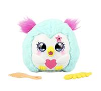 Funtasy Family - Kiss-meez Búho, Peluche Interactivo Que da Besos, Mascota interactiva Adorable con Amigos coleccionables, +30 Sonidos y reacciones, Regalos para niñas y niños a Partir de 3 años