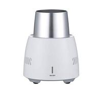 Funthy Enfriador Rápido de Vino, Mini Refrigerador de Botella Eléctrico, Copa De Enfriamiento para Botellas de Vino o champán, Cerveza Helada, Bebidas Portátil para El Hogar, Oficina, Viajes-Blanco