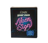 Funtime Gifts Crea tu propio kit de letreros de neón: arte iluminado para tu hogar