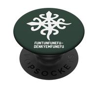 FUNTUNFUNEFU DENKYEMFUNEFU Unidad Democracia PopSockets PopGrip Adhesivo