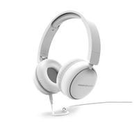 Energy Sistem Fun Vibe - Auriculares de Diadema (Plástico 100% Reciclado, Cable extraíble, Micrófono, Asistente de Voz) - Blanco