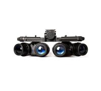 Funwetrike Gafas de visión nocturna no funcionales, para cosplay Pop GPNVG18, montura para cosplay, binocular de cuatro tubos (negro)