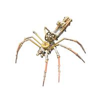 Funwetrike Kit de rompecabezas de metal 3D, modelo de rompecabezas mecánico Steampunk 3D, regalos para adultos para construir (versión de kit/137 piezas)