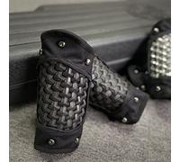 Funwetrike Protector de armadura táctica, 1 par de protectores tácticos de estilo chino, armadura, equipo de defensa para juegos tácticos al aire libre, paintball, tiro, juego de guerra, color negro