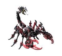 Funwetrike Rompecabezas de metal 3D, modelo de escorpión, mecánico realista Rey Escorpión, rompecabezas 3D, kits de metal para regalos y decoraciones de Navidad 2024 (más de 200 piezas)