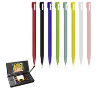 FunWorth 8 Lápiz Táctil Compatibles con Nintendo 3DS XL, NDS, DS Lite, DSL, NDSL, Juego de Lápices ópticos de Plástico para una y Protección de la Pantalla Táctil, Accesorios para Consolas de Juegos