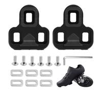 FunWorth Calas de Ciclismo, Compatibles con Pedales Clásicos de Carbono Look Keo Blade 2 MAX, Sistema de Agarre de 3 Orificios, Movimiento Flotante de 4,5°, Gris, Accesorios para Bicicletas