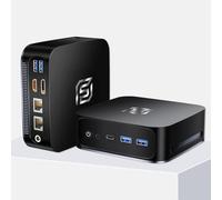 FUNYET Mini PC Win 11 Pro, Alder Lake-N95(hasta 3.4Ghz, 15W) 16GB DDR4 RAM 512GB SSD, Desktop Computer 4K, 2xHDMI/WIFI/BT/RJ45/USB3.2 Naptop, Negro