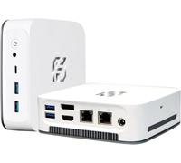 FUNYET Mini PC Win 11 Pro, Alder Lake-N95(hasta 3.4Ghz, 15W) 16GB DDR4 RAM 512GB SSD, Desktop Computer 4K, HDMI+DP/RJ45/WIFI/BT/USB3.2, Blanco