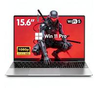 FUNYET Ordenador Portátil i5-7Y54 Procesador 2 Cores hasta 3,2GHz 15.6 Pulgadas Gaming Laptop 16GB RAM 512GB SSD IPS 1920×1080 Win 11 Pro Portatil, WiFi5, BT5.0, USB3.0, Type-C, Teclado Retroiluminado